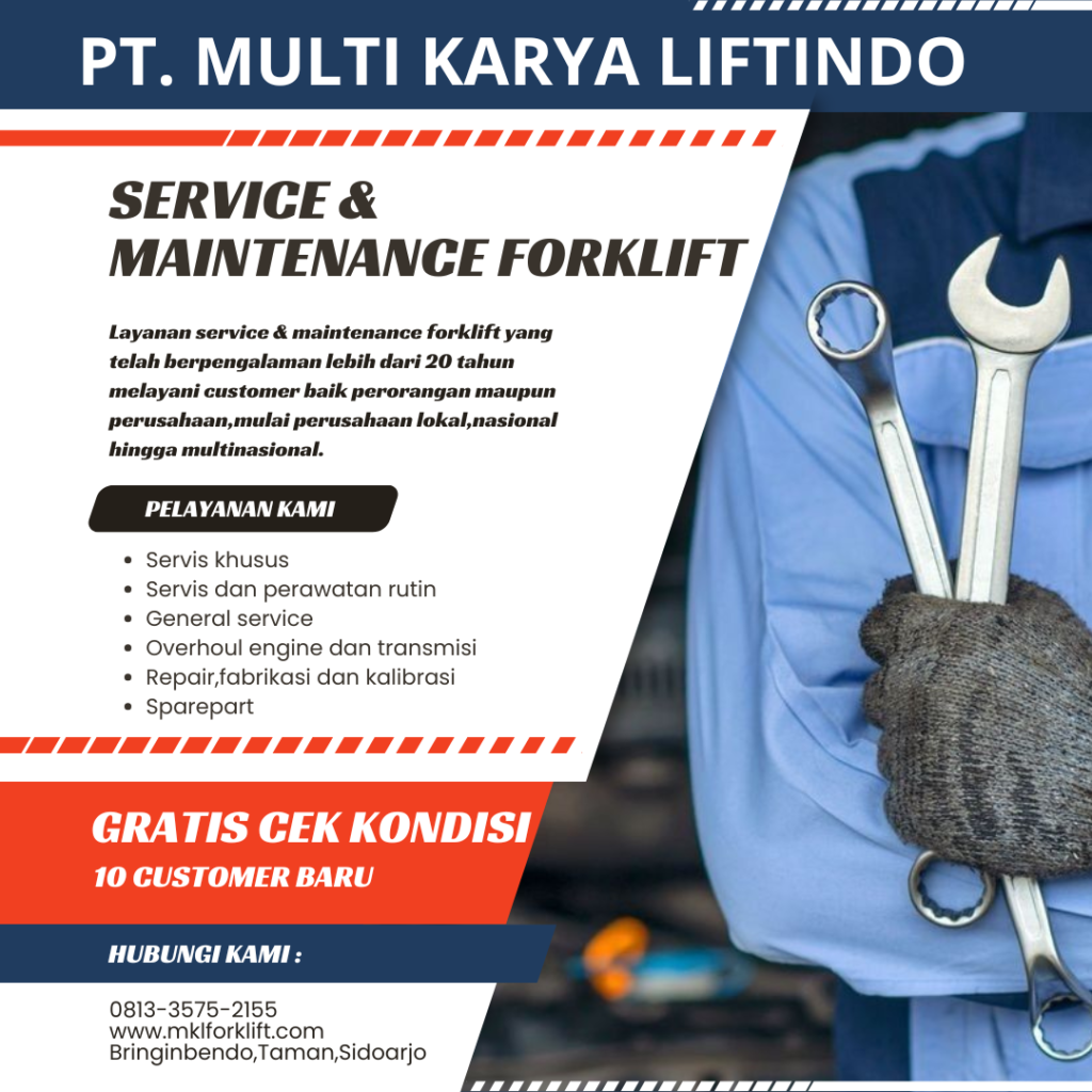 pengecekkan forklift